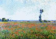Claude Monet Poppy Field Spain oil painting artist